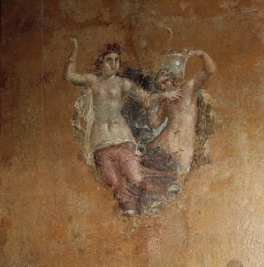 Painting: Bacchic scene
