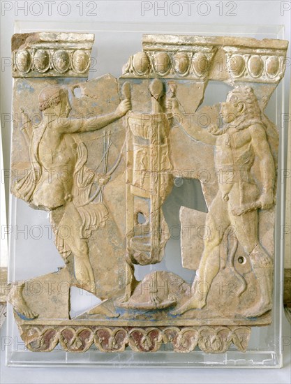 Terracotta plaque from the Temple of Apollo on the Palatine