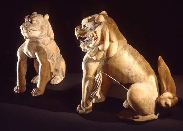 Pair of lions