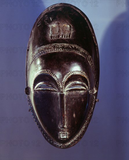 Baule Mblo mask used in dances performed primarily for entertainment