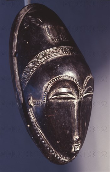 Baule Mblo mask used in dances performed primarily for entertainment