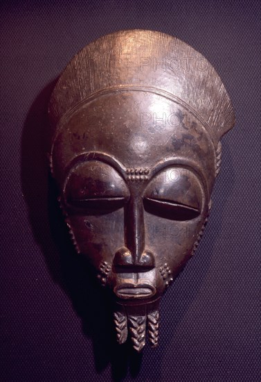 Baule Mblo mask used in dances performed primarily for entertainment