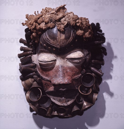 A mask which may represent a forest spirit