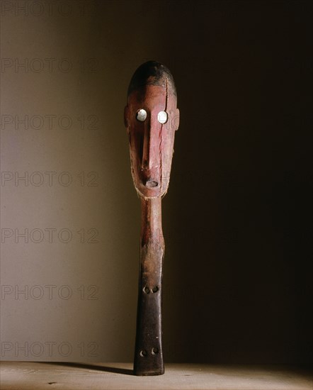 A marionette used in the puppet plays performed by Bamana youths at funerals and other social events