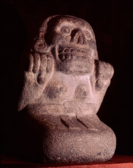 Mictlantecihuatl, consort of Mictlantecuhtli, Lord of the Underworld