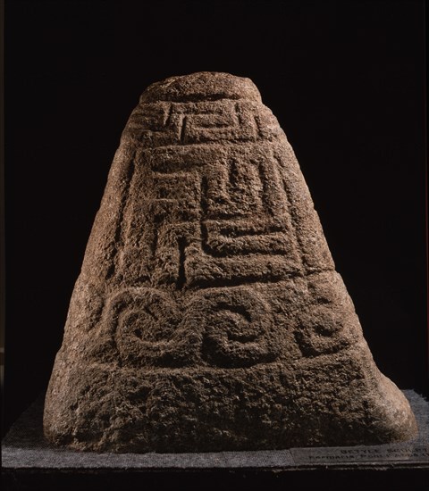 The Kermaria Stone, found at Kermaria en Pont LAbbe, Finistere