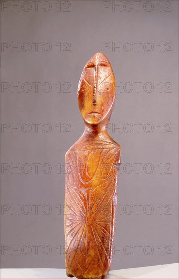 Ivory figurine in the Old Bering Straits style