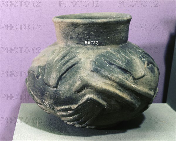 Pot connected with the death cultsof the Hopewell Indians