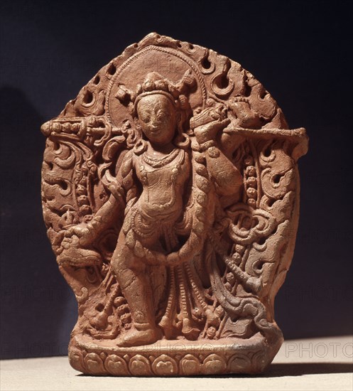 An early form of a dancing dakini