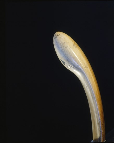 A rei puta, a type of whale ivory pendant commonly worn in the eighteenth century