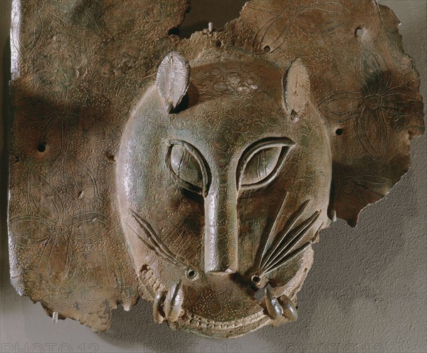 A plaque which decorated the palace of the Obas of Benin