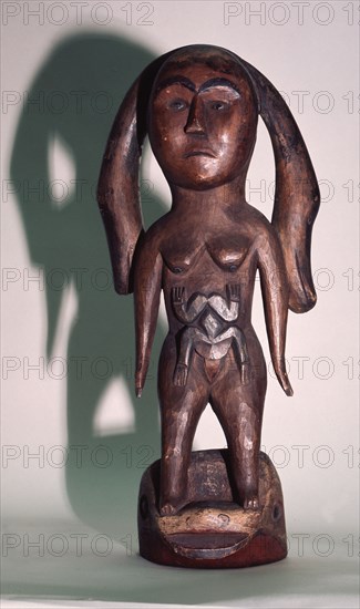 Carved figure of Sea Mother