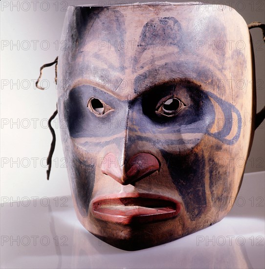 Mask used in the Naxnox dance series which involved the dramatisation of a name