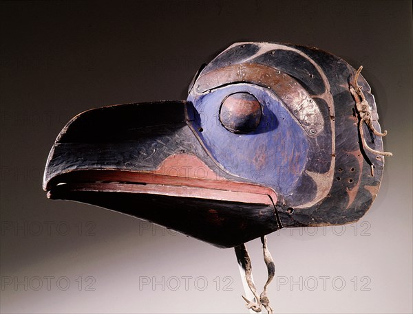 Mask used in the Naxnox dance series which involved the dramatisation of a name