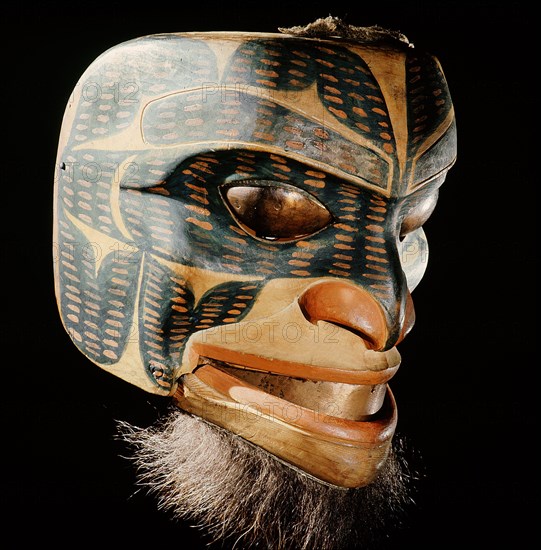 Mask used in the Naxnox dance series which involved the dramatisation of a name