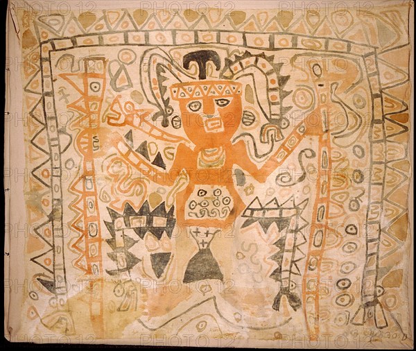 This textile may have been intended as a temple wall hanging