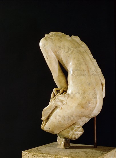 Marble statue of Leda and the swan from the Capitoline Hill