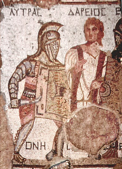 Mosaic from the House of the Gladiators