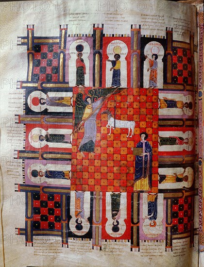 A Mozarabic illustrated copy of the Commentary on the Apocalypse by Beatus of Liebana