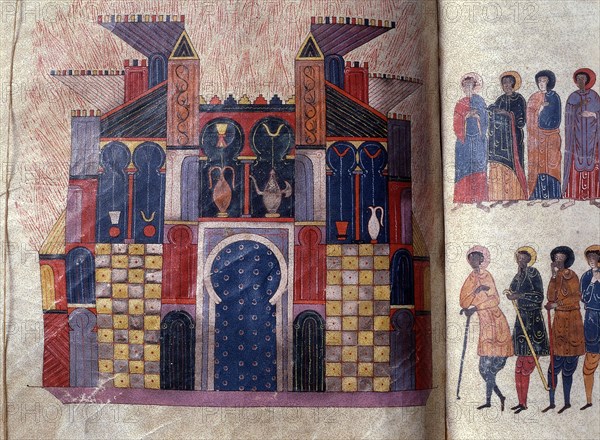 A Mozarabic illustrated copy of the Commentary on the Apocalypse by Beatus of Liebana