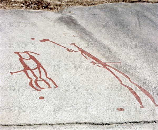 Vitlycke is one of the largest surfaces of rock carvings in the whole of Scandinavia