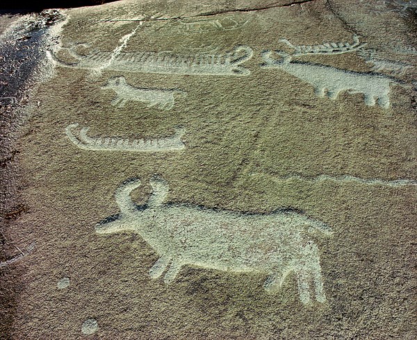 One of the most frequently occuring motifs in rock carving is the ship, often highly decorated and manned with rowers