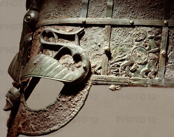 Helmet from a Vendel boat grave