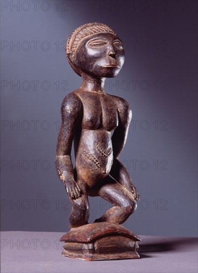 A female figure