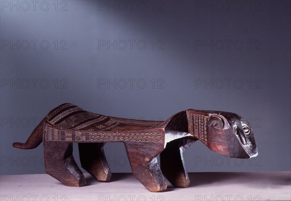 A animal figure stool