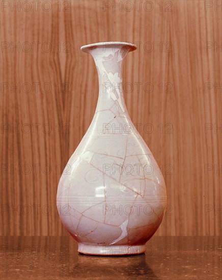 A Chinese Yuan dynasty flask which was found in the ruins of the Husuni Kubwa Palace at Kilwa, an East African trading town dating from the 13th century