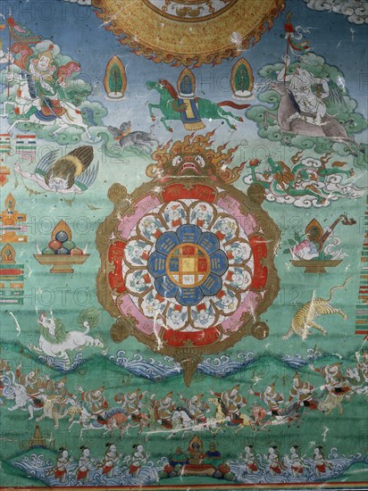 Divination thangka