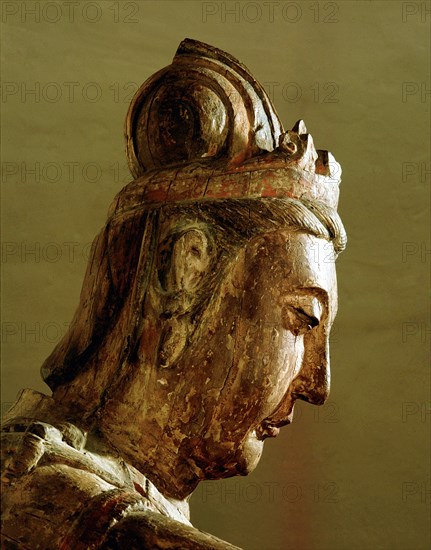 Head of a Bodhisattva