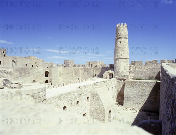 The watch tower of the Ribat of Monastir