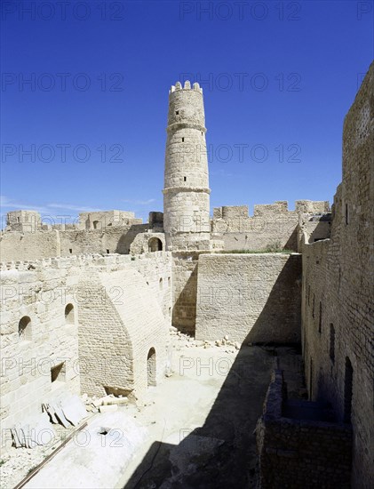 The watch tower of the Ribat of Monastir
