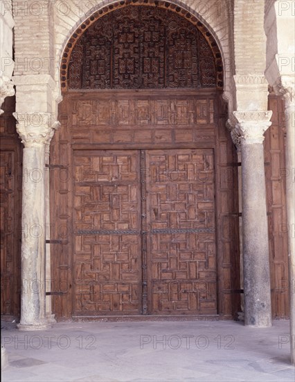 The Great Mosque at Kairouan, one of the oldest Islamic buildings and the first important one in North Africa