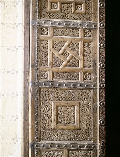 The Great Mosque at Kairouan, one of the oldest Islamic buildings and the first important one in North Africa