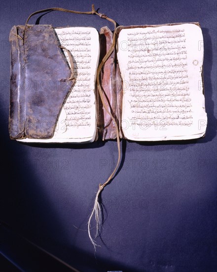 A leather bound Koran