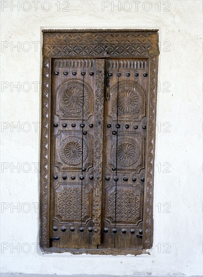 Carved door, Ras al Khaimah fort