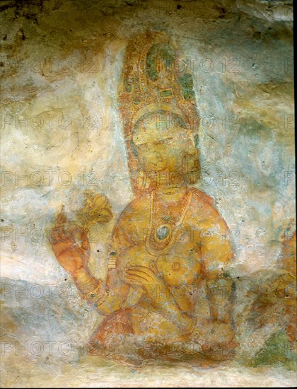 Sigiriya (The Lions rock) is an ancient rock fortress and palace ruin in the Matale district of Sri Lanka