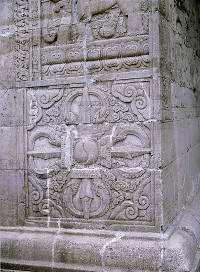 The Great Wall gate at the centre of the Juyongguan (Chuyungkuan Pass)
