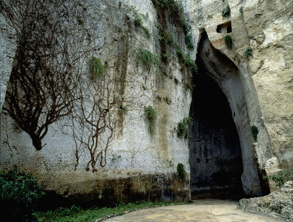 Artificial cave known as "The Ear of Dionysios"