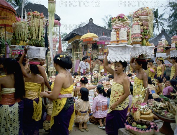 The Galungan festival