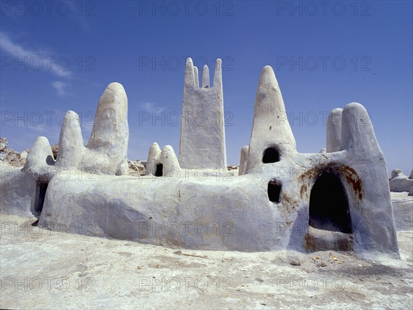 The cemetery of Melita, one of the five Mzab valley cities