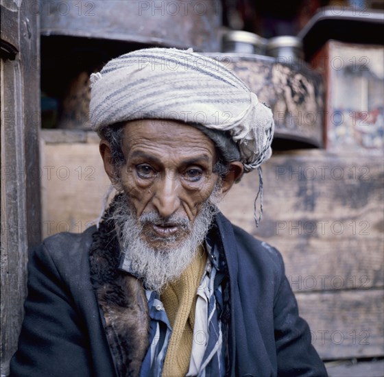 Bearded Yemeni man