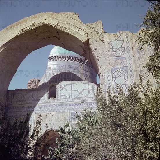 The Bibi-khanum mosque, Samarkand