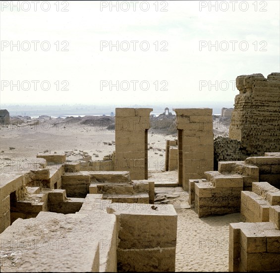 Graeco-Roman remains at Wadi Natron