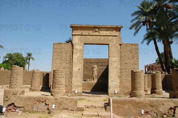 The chapel of Serapis dedicated by the Roman Emperor Hadrian on his birthday in 126 AD