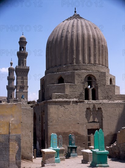 Domed mausoleum in the southern cemetery