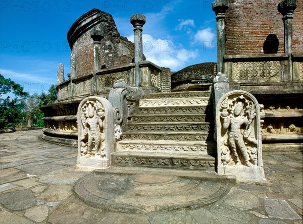 Polonnaruwa, the second most ancient of Sri Lanka's kingdoms, was first declared the capital city by King Vijayabahu I who defeated the Chola invaders in 1070 AD