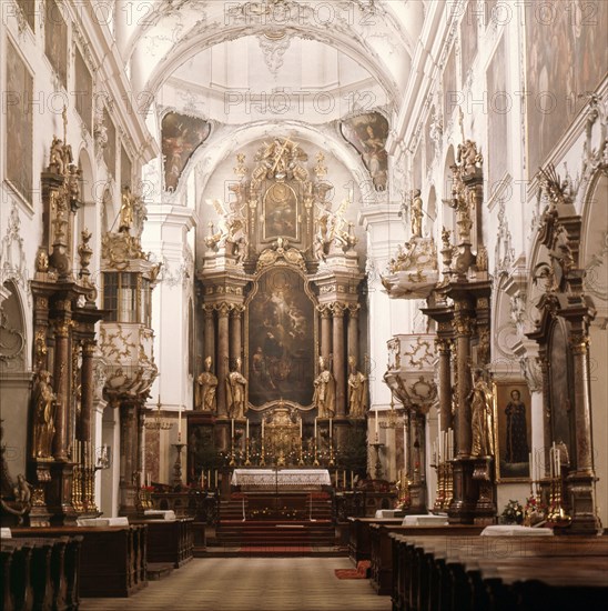 The church at Salzburg Castle